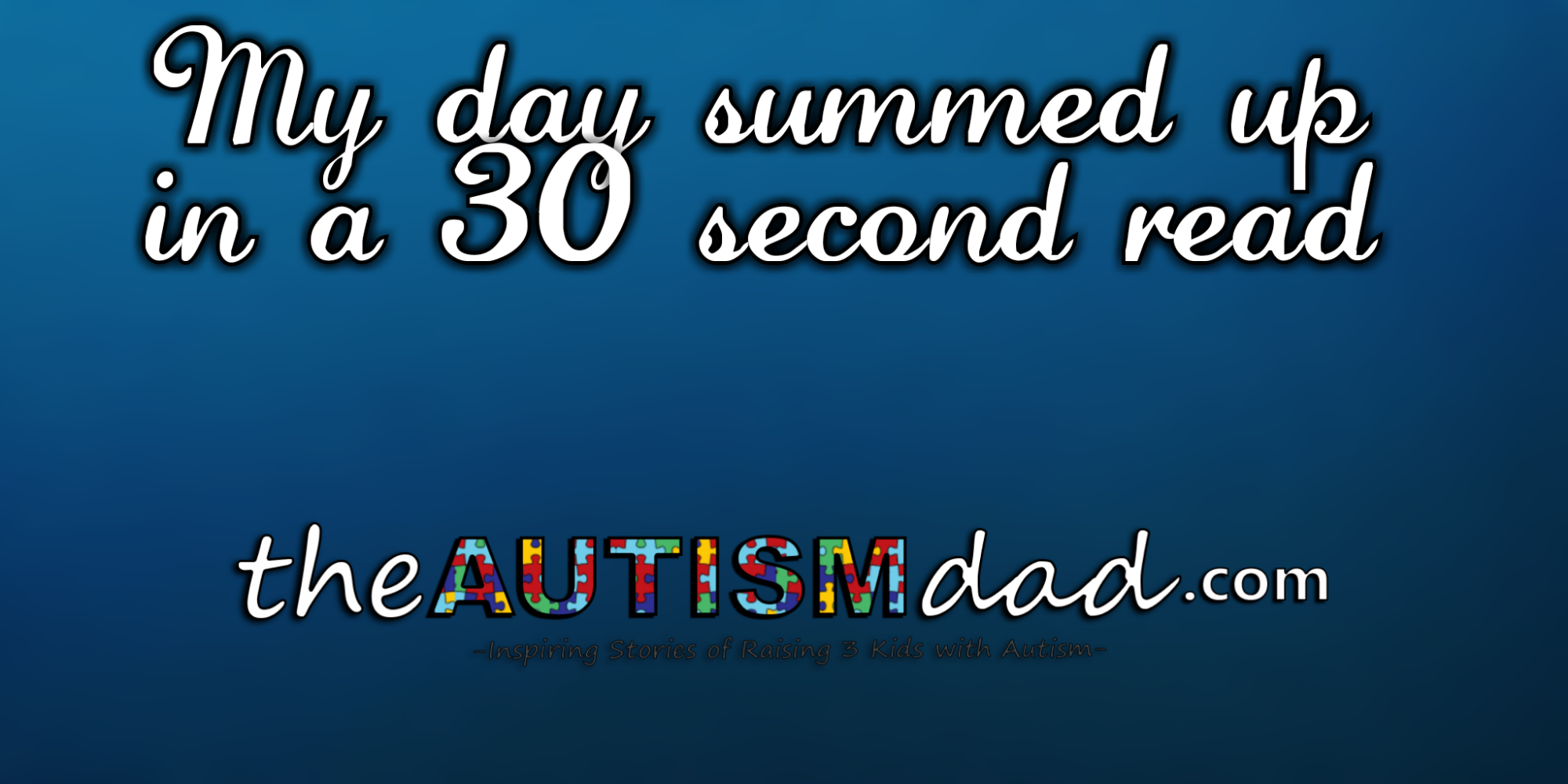 My day summed up in a 30 second read