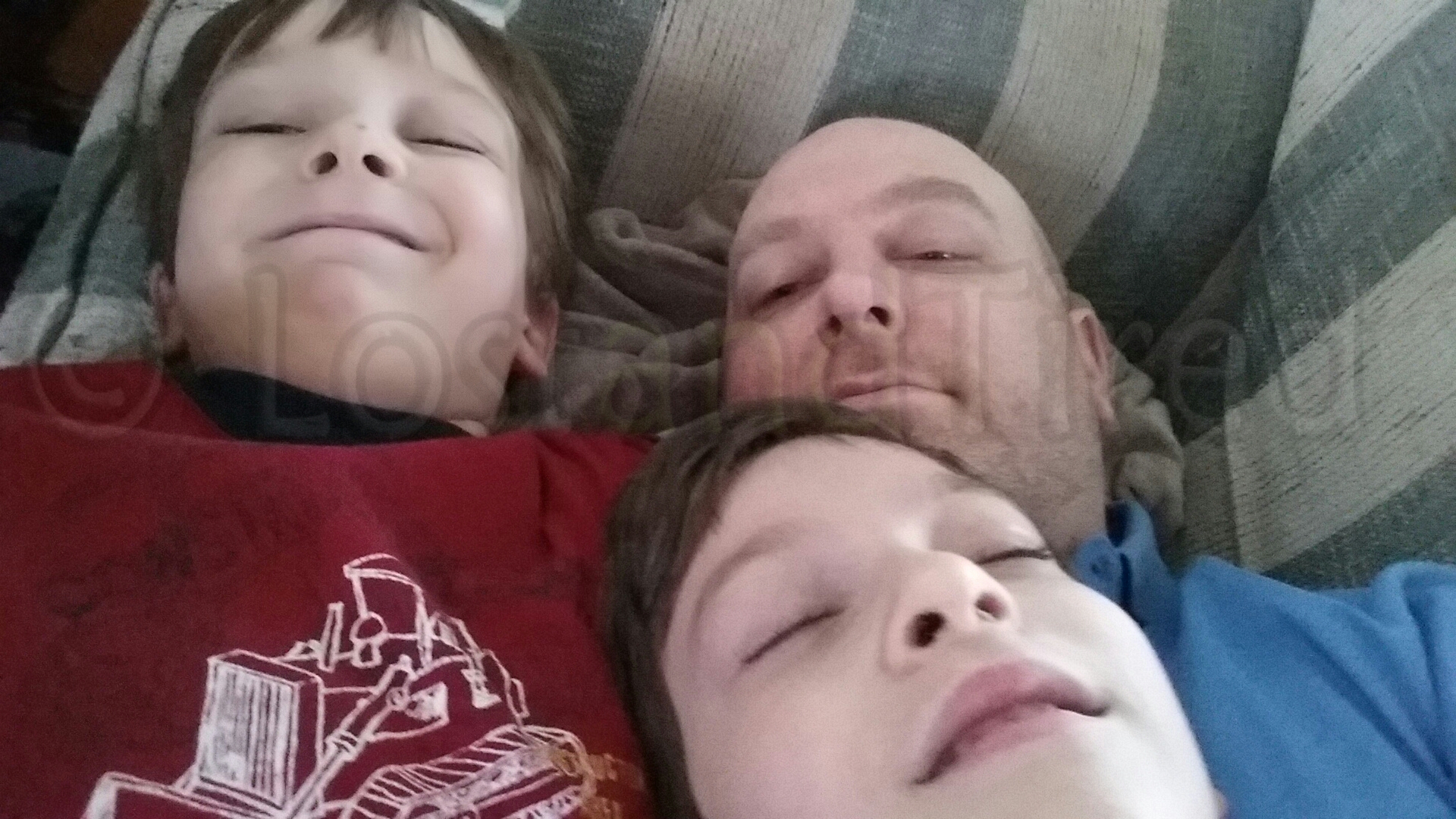 My kids with #Autism showing compassion