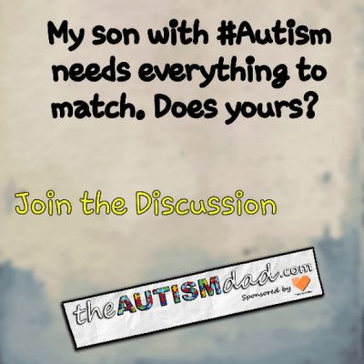 My son with #Autism needs everything to match. Does yours?
