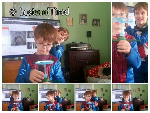 My two little superheros