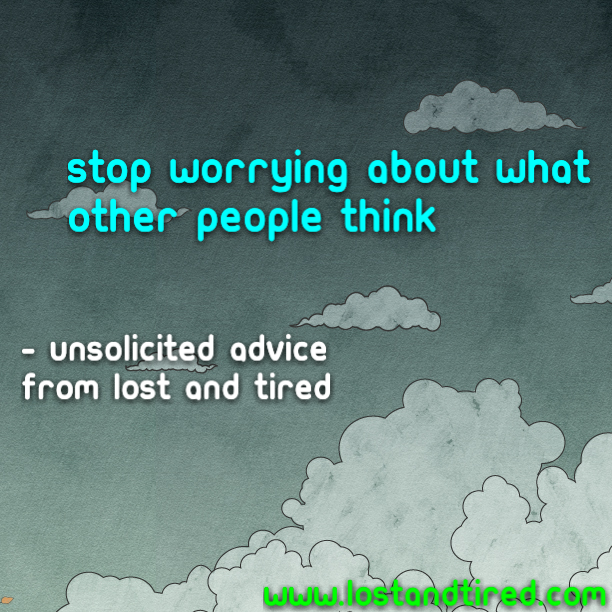 My unsolicited advice of the day