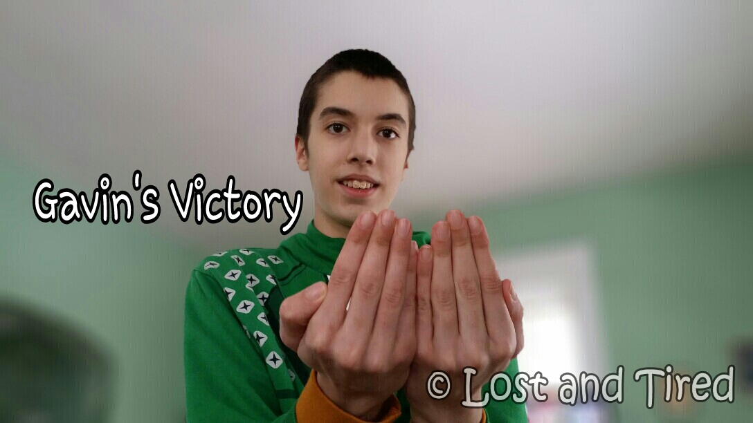 Nailed it: Gavin's Major Victory