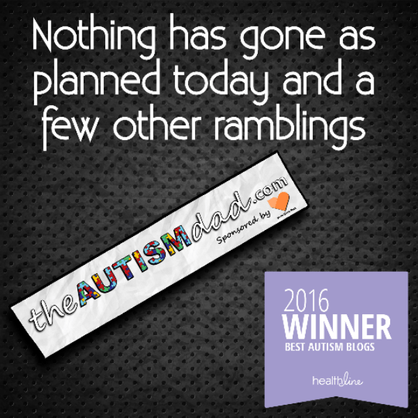 Nothing has gone as planned today and a few other ramblings