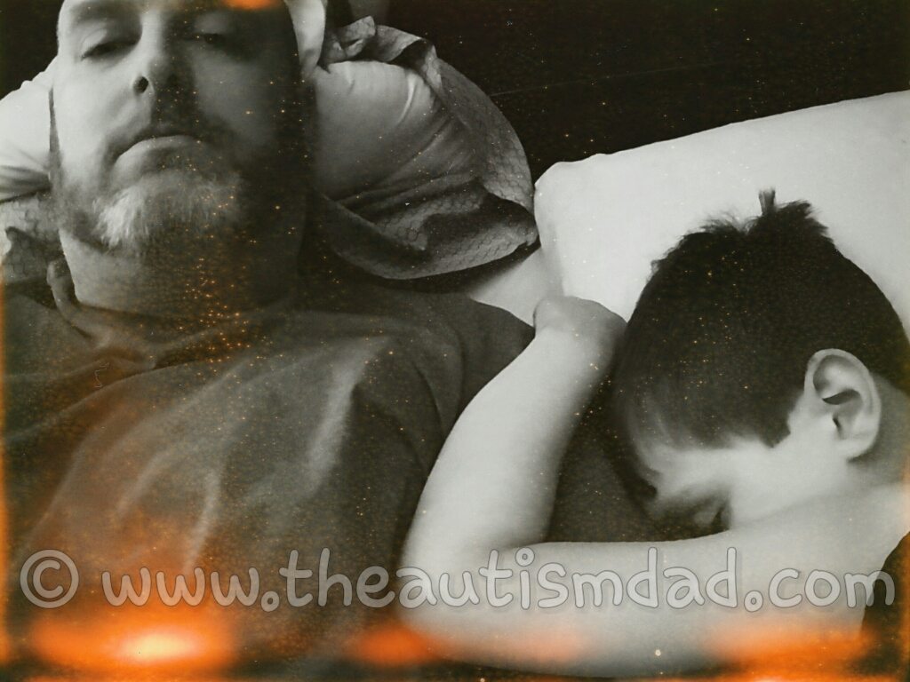 OMG!!! He finally fell asleep