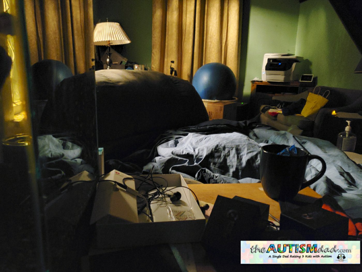 OMG, it looked like a f*cking crime scene