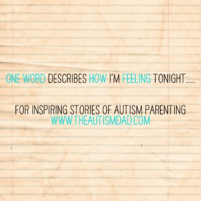 One word describes how I'm feeling tonight.......