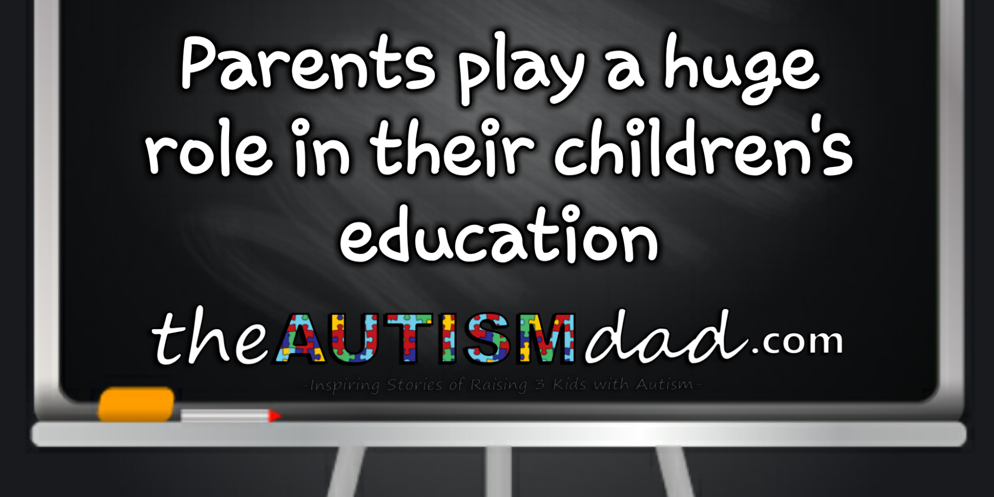 Parents play a huge role in their children's education