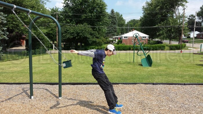 Pictures from our Sunday afternoon trip to the playground