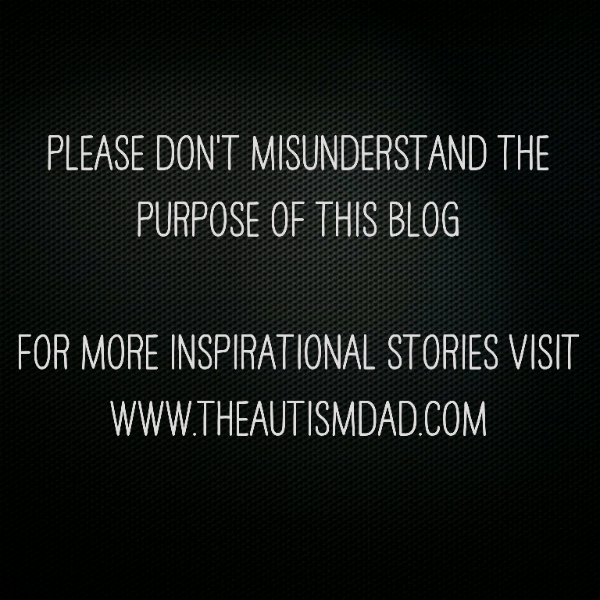 Please don't misunderstand the purpose of this blog
