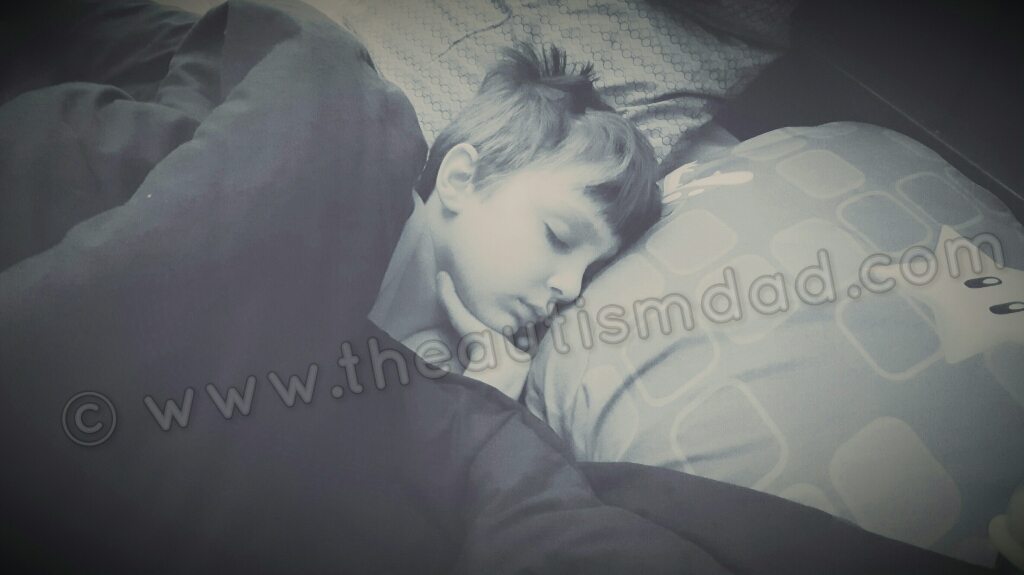 Poor Emmett was so tired last night