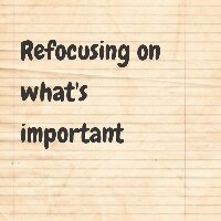 Refocusing