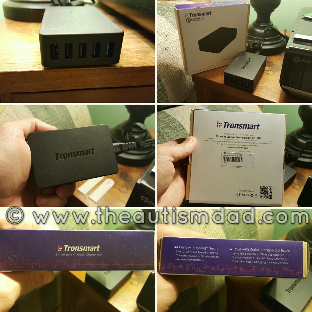 REVIEW: @Tronsmart TS-UC5PC Quick Charge 2.0 Rapid Desktop Charger