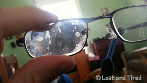 Seeing the world through smudge caked glasses