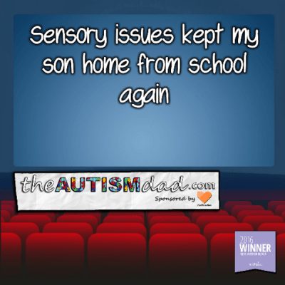 Sensory issues kept my son home from school again