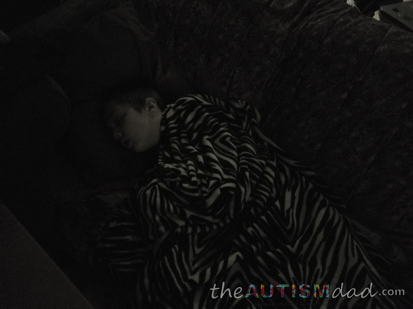 Sleeping on the couch