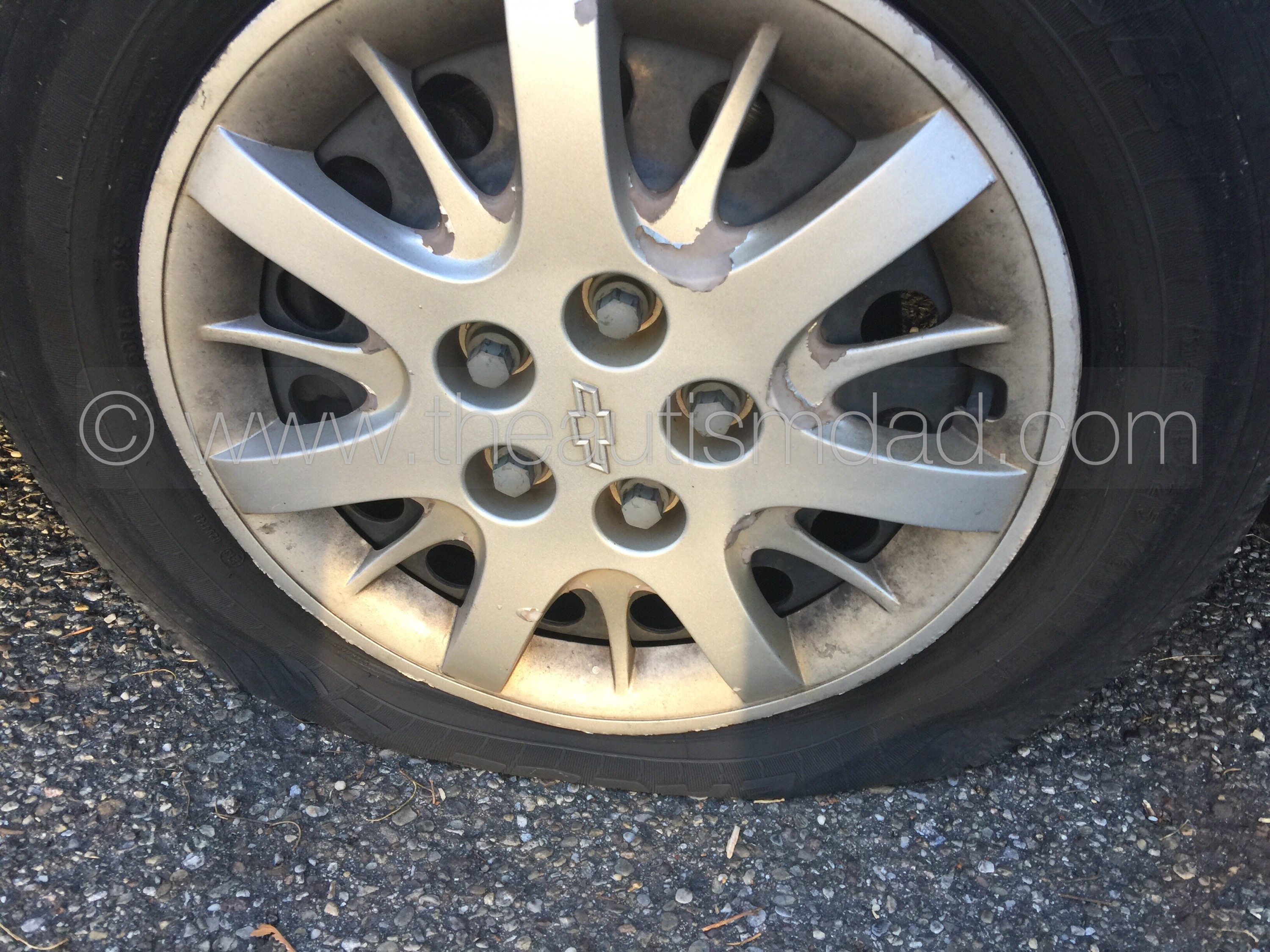 So this happened on Friday morning :(