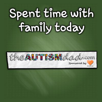 Spent time with family today