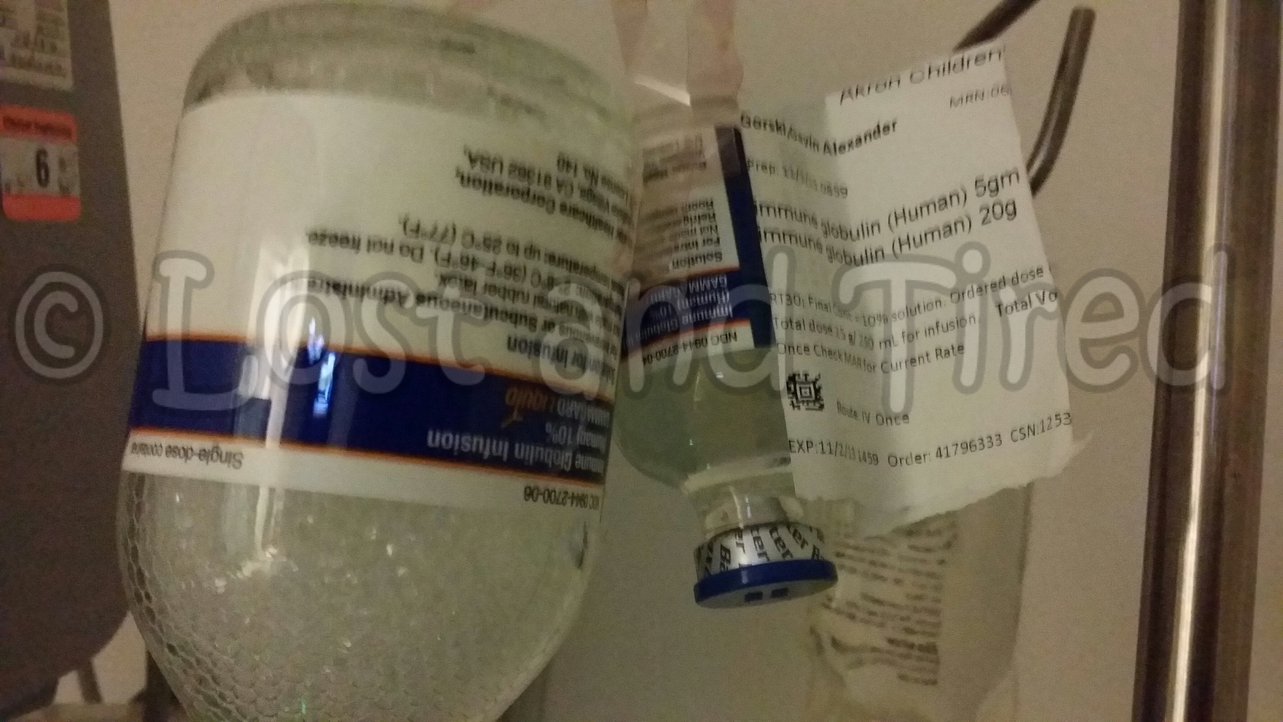 Surviving an IVIG Infusion: So far so good
