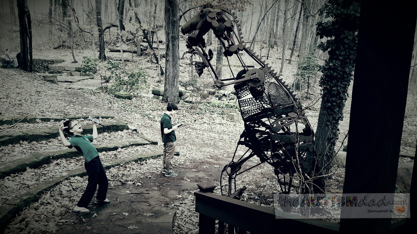 Taking advantage of the unseasonably warm weather