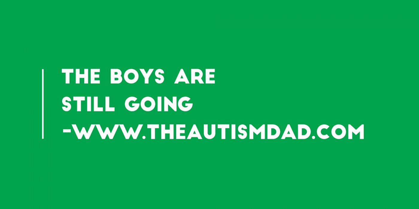 The boys are still going