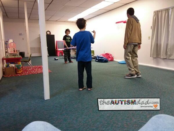 The boys have been challenging this morning