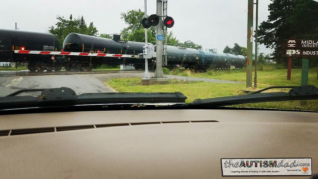 The train that got in my way again today