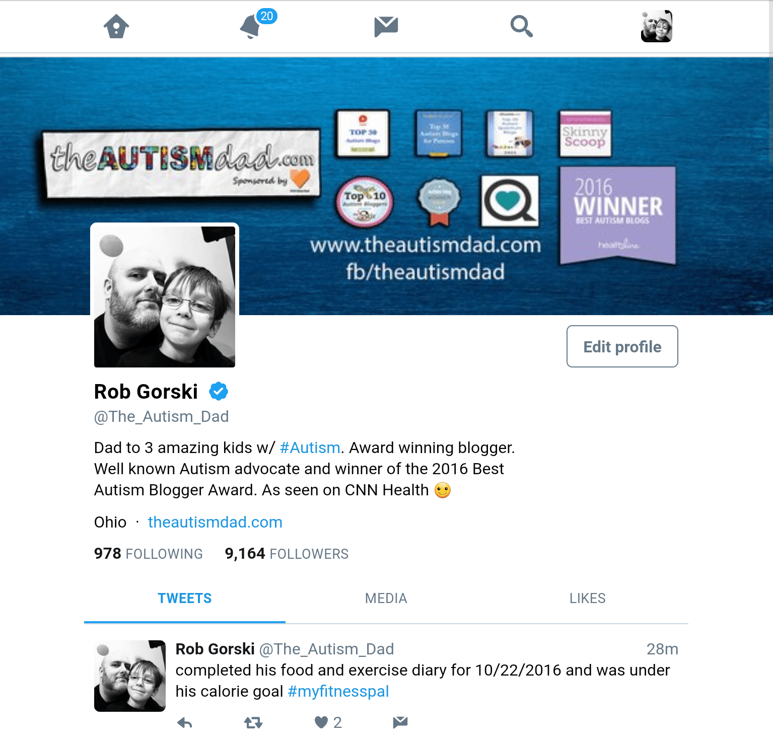 @The_Autism_Dad is officially Verified on Twitter