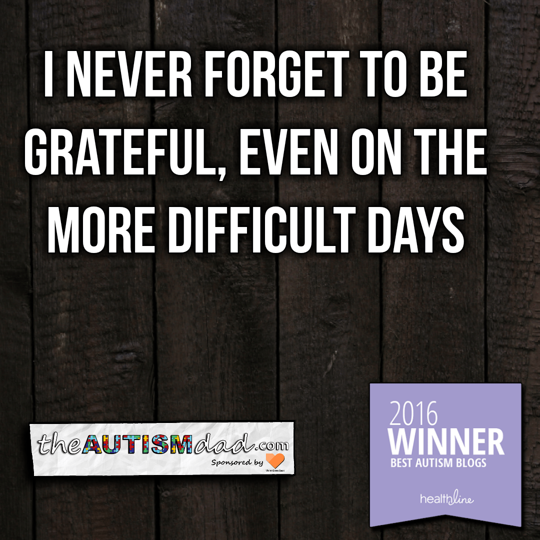 There is never a time when I'm not grateful for my kids with #Autism