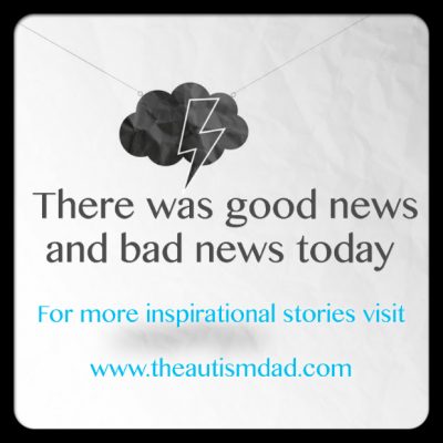 There was good news and bad news today