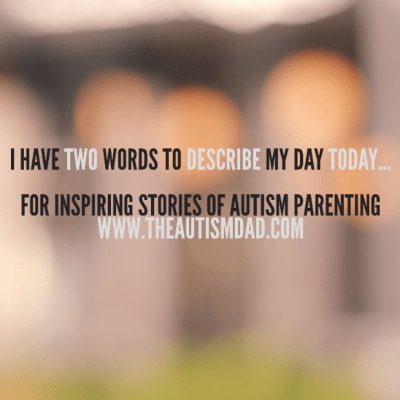 There's two words that describe my day today...