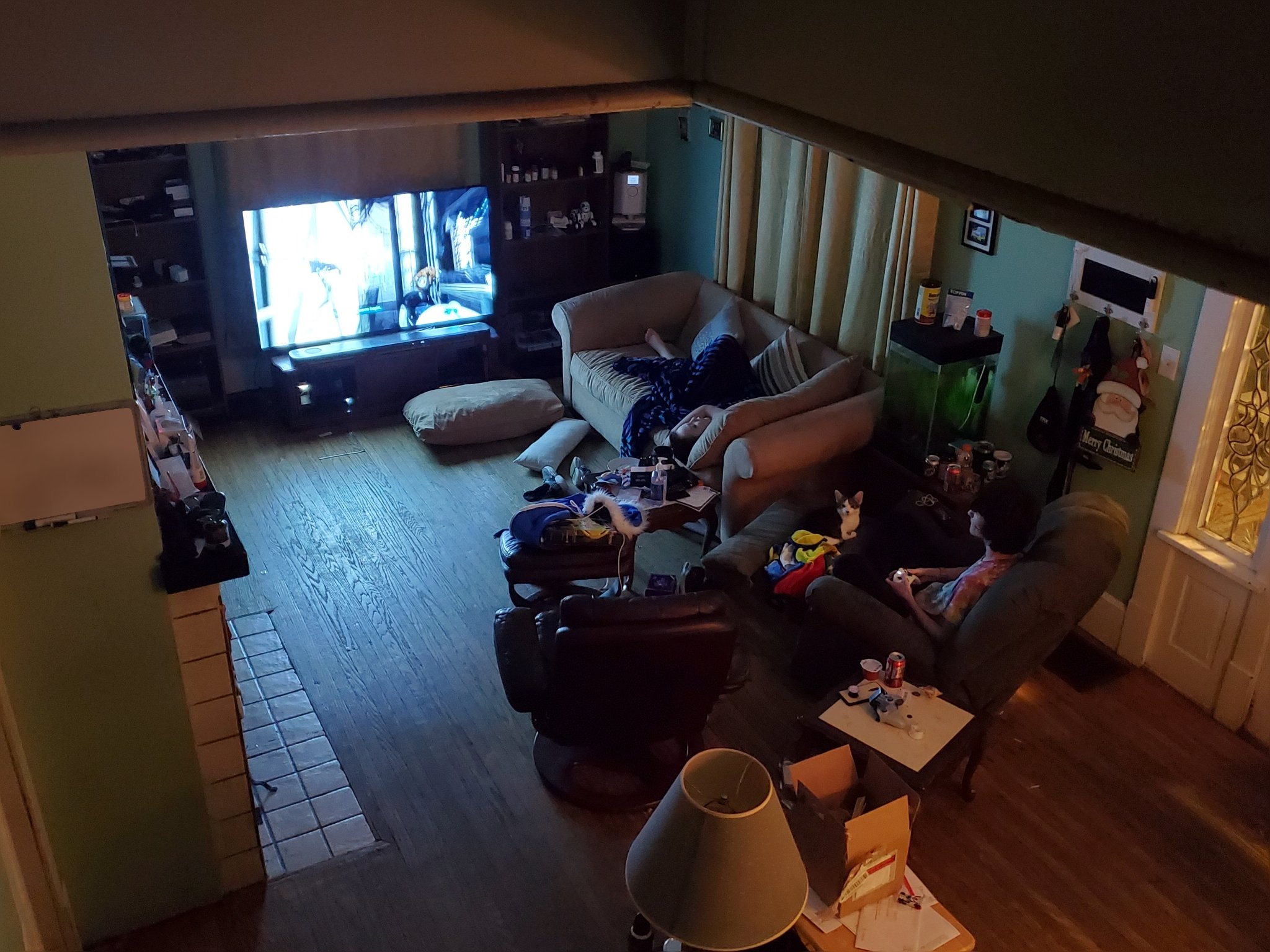 This Christmas has been very hard on my kids and me, but we're survivors