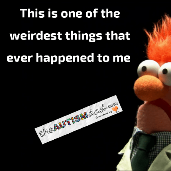 This is one of the weirdest things that ever happened to me