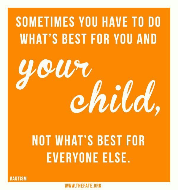 Today's Quote of The Day is the single best piece of advice I've heard in regards to #Autism Parenting
