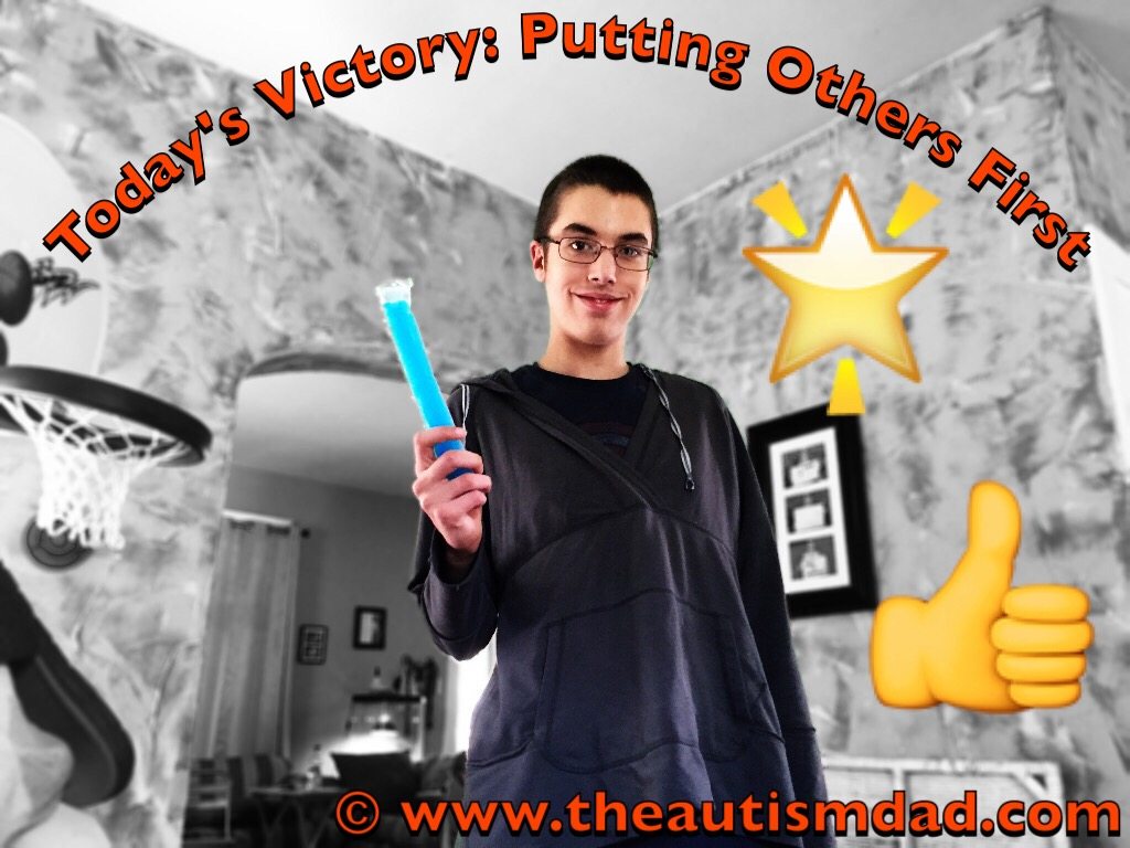 Today's Victory: Putting Others First