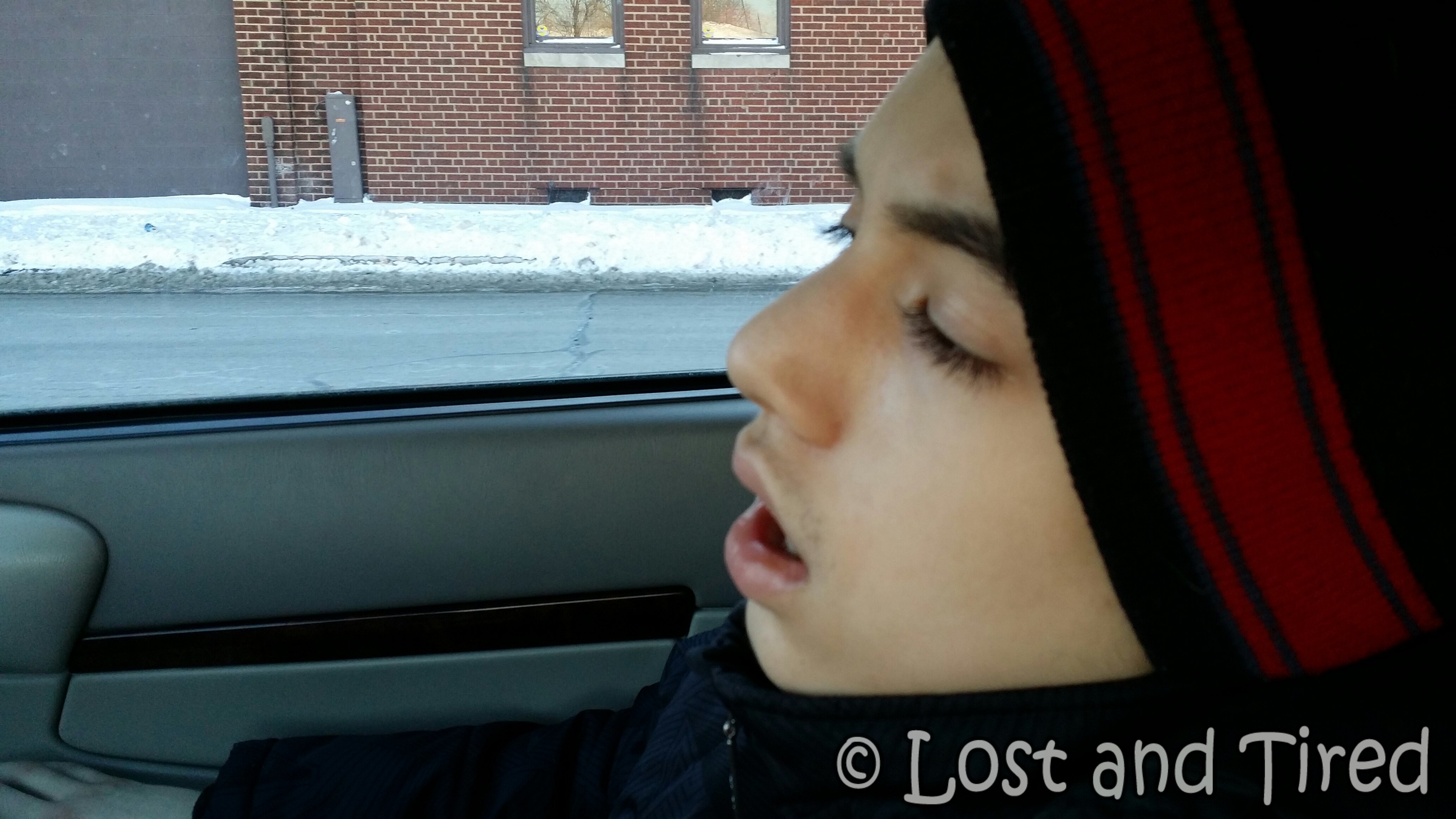 TOO CLOSE FOR COMFORT - We made it but just barely