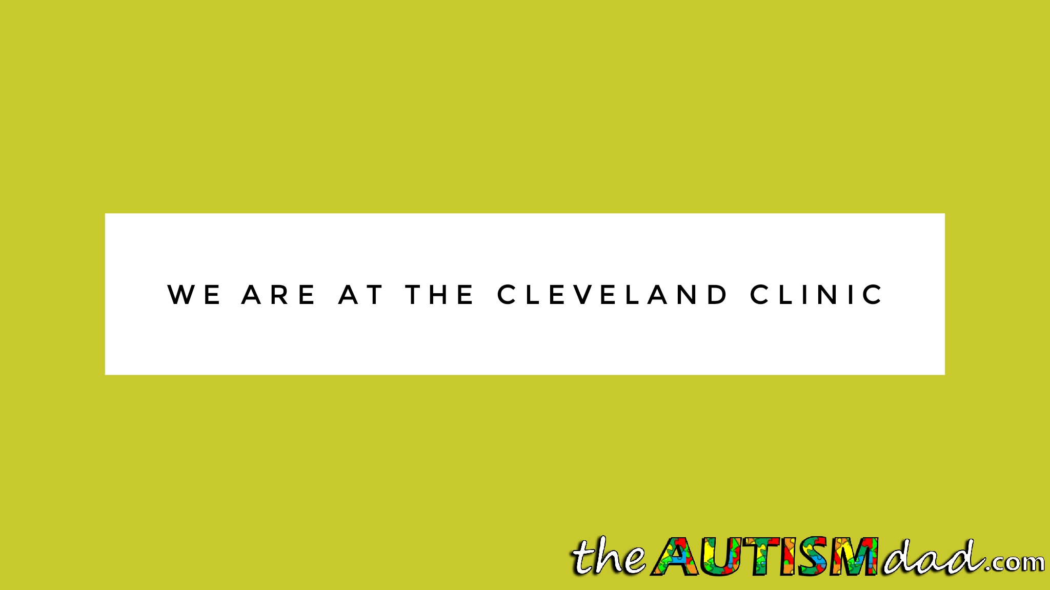 We are it to the @ClevelandClinic