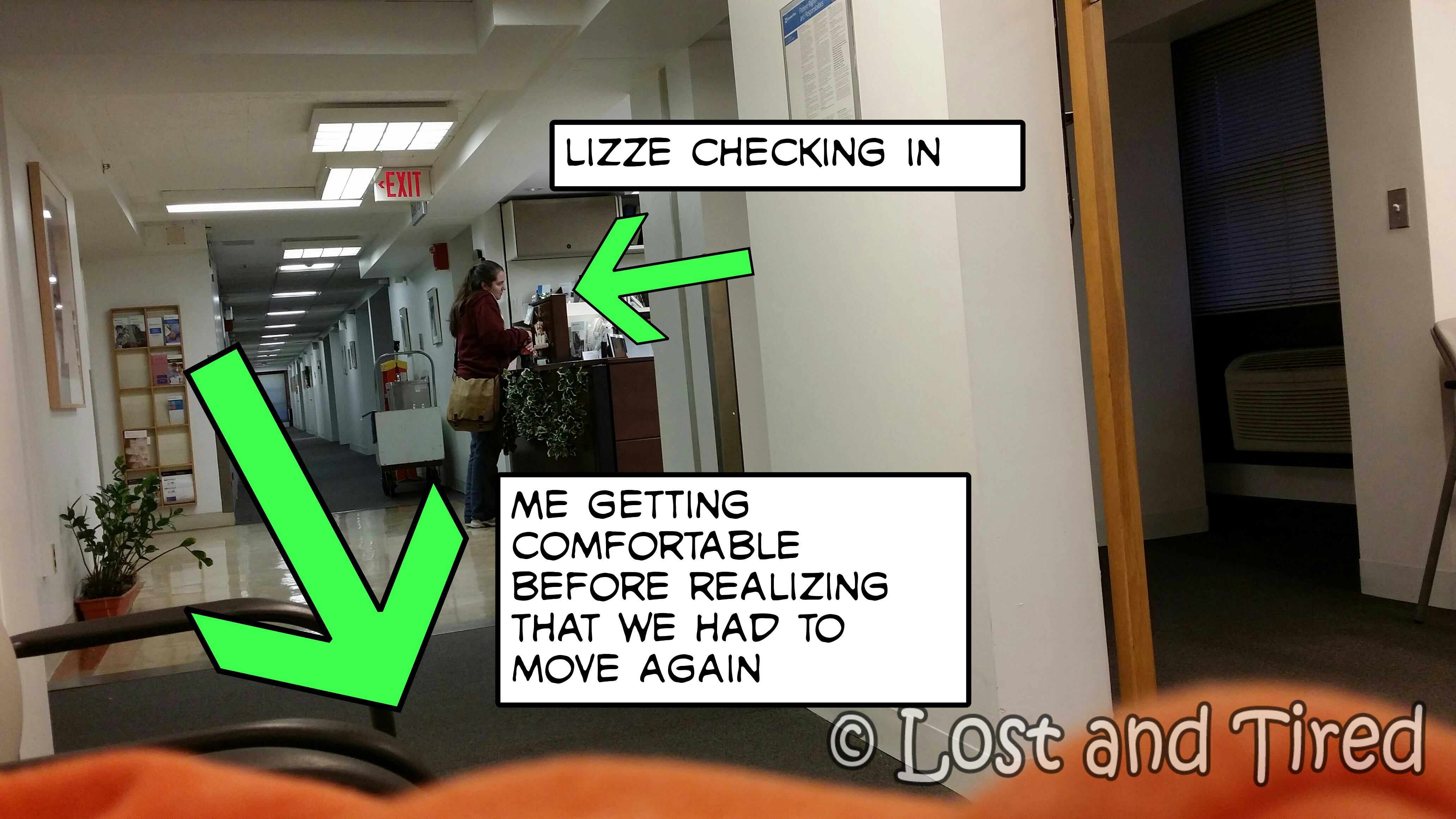 We made it to the @ClevelandClinic and we're early