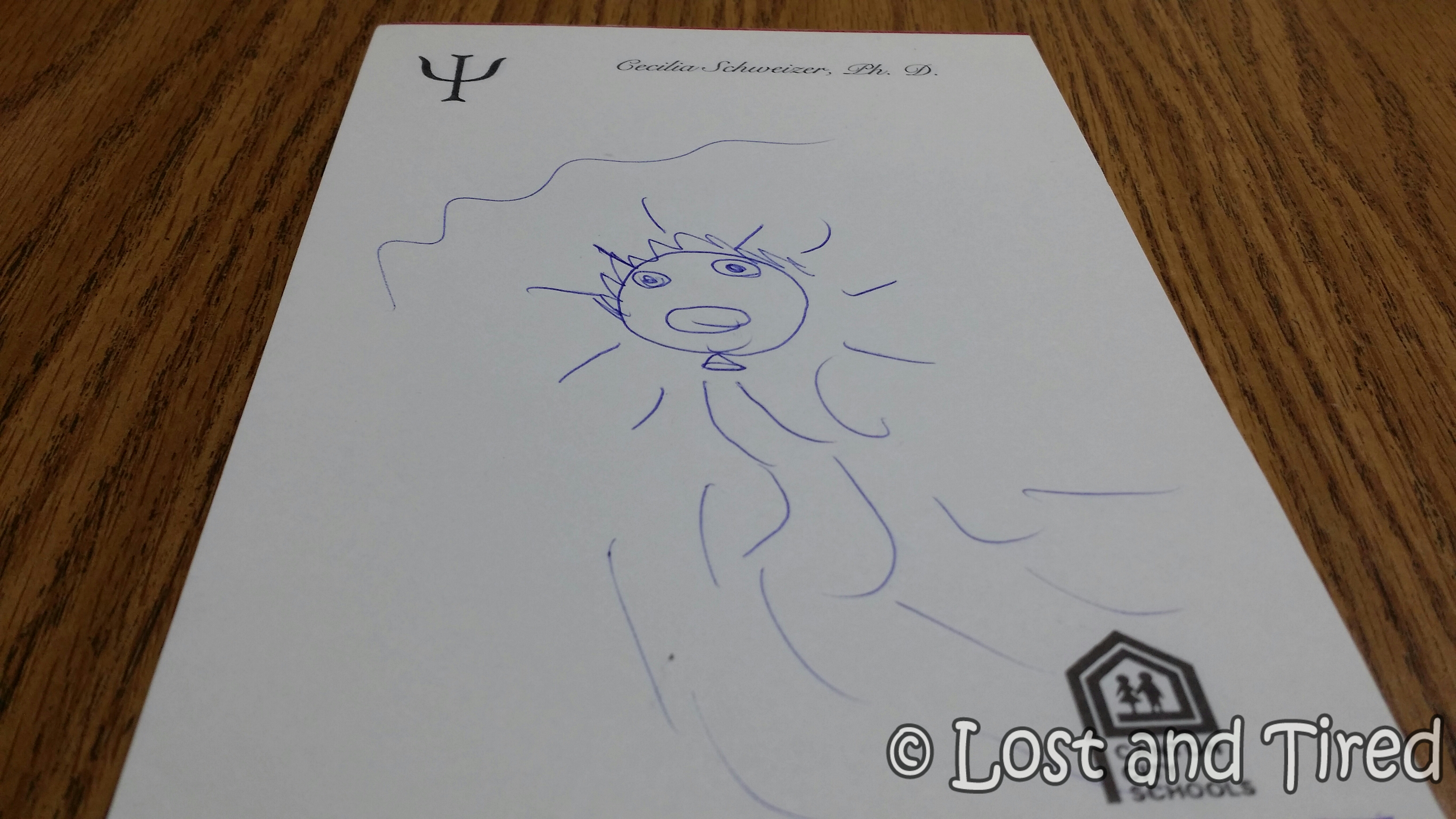 We made major progress tonight at therapy