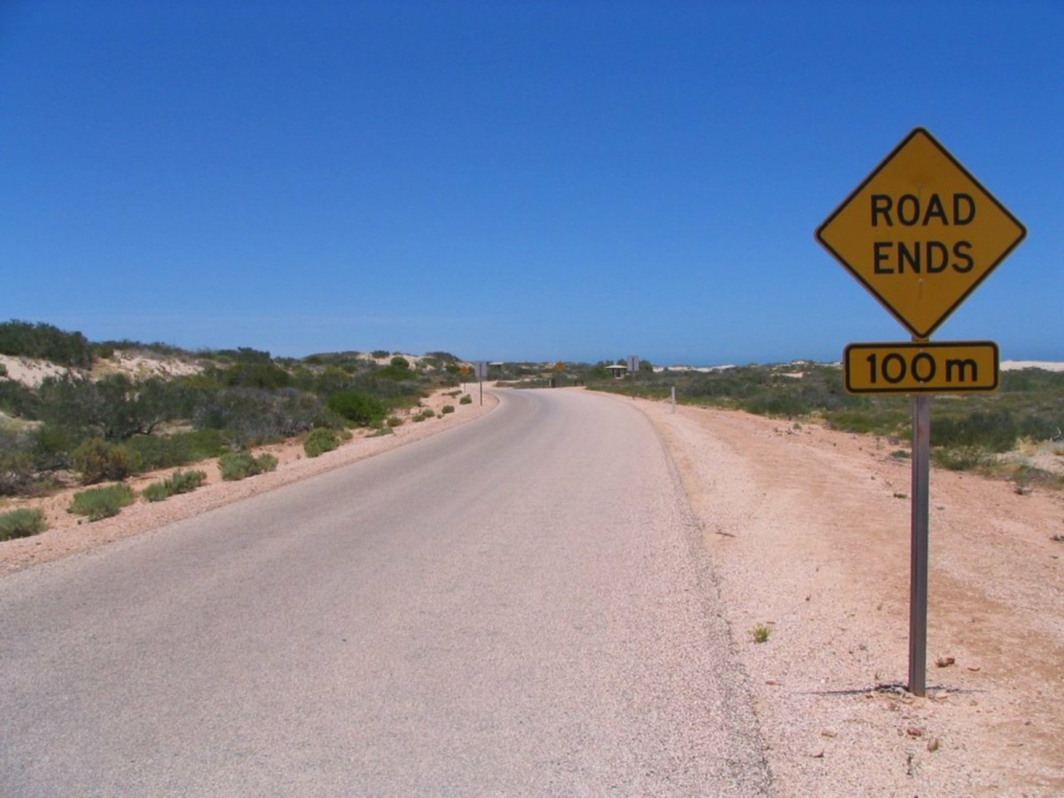 We might be approaching the end of the road