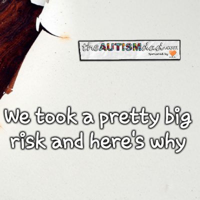 We took a pretty big risk and here's why