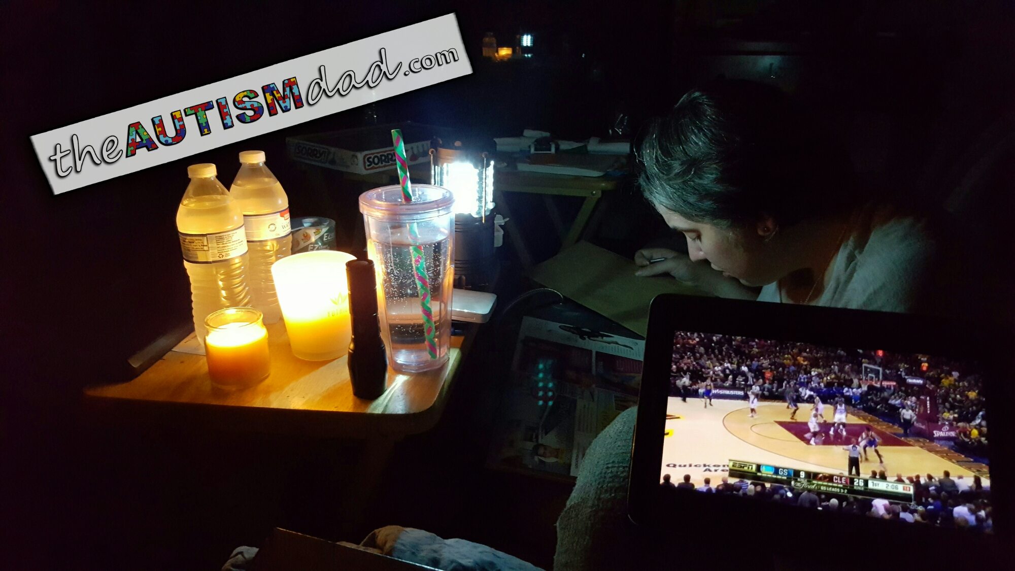 We've been without power all night and it's caused quite a few problems