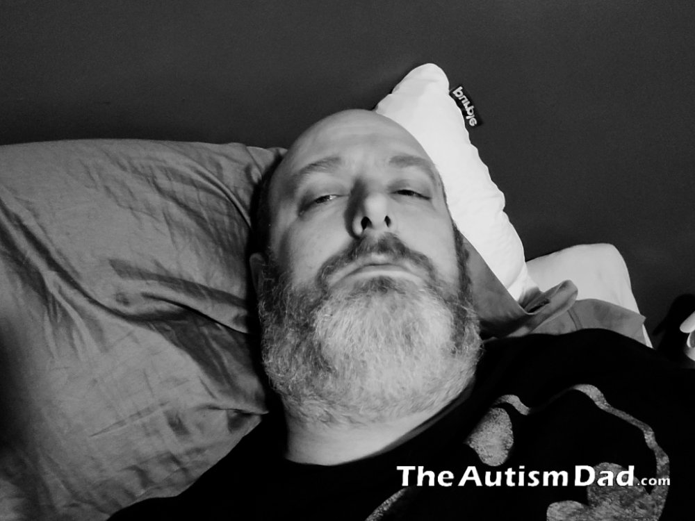 What does sleep look like for #autism parents?