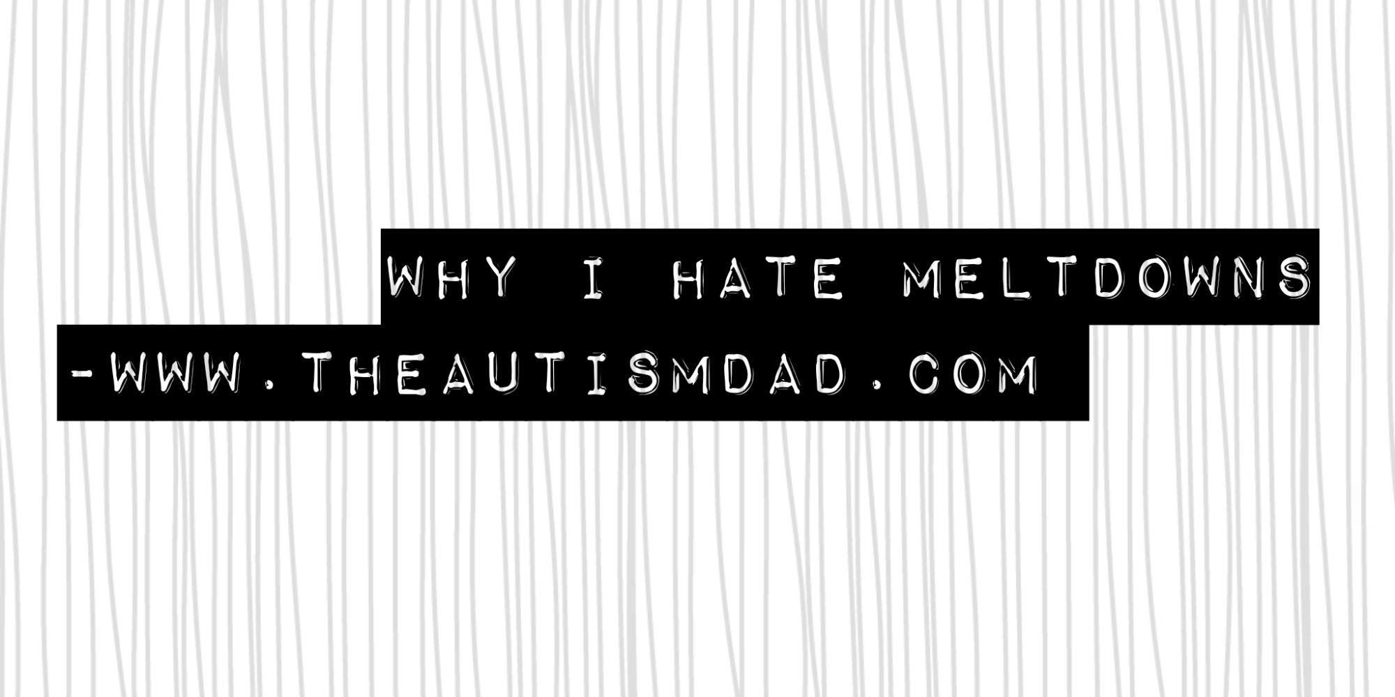 Why I hate #meltdowns