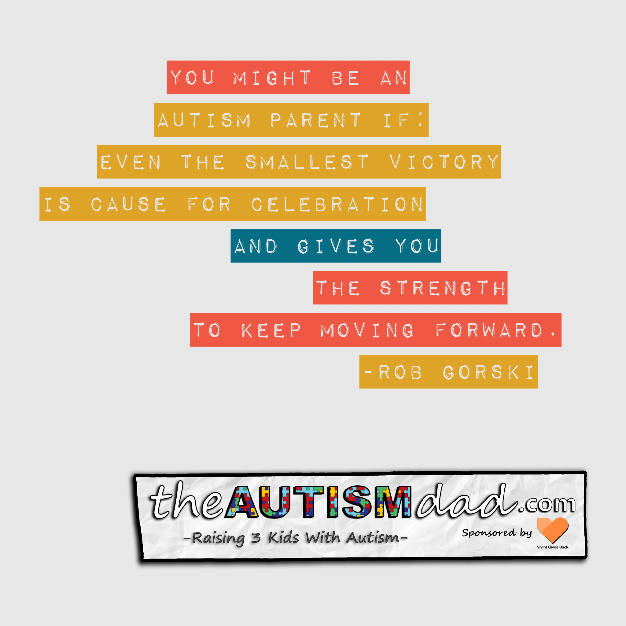 You Might Be An #Autism Parent If: The Little Victories