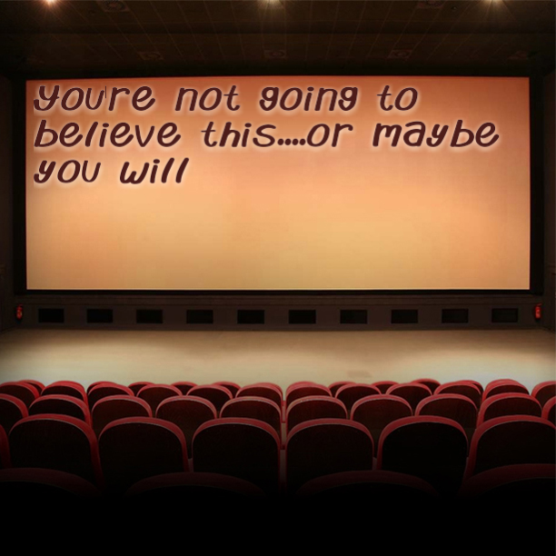 You're not going to believe this....or maybe you will